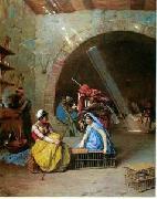 Arab or Arabic people and life. Orientalism oil paintings 32 unknow artist